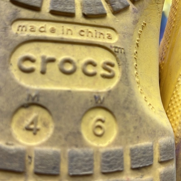 CROCS yellow traditional clog - Picture 6 of 6